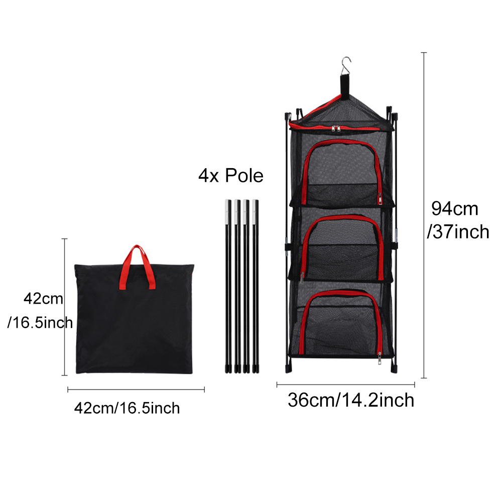 شبكة تجفيف لتخزين التخييم في ا - مراجعة Outdoor Camping Cooking Equipment وسعره