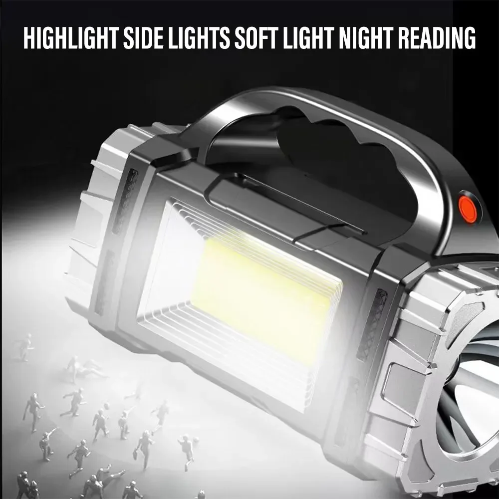 مصباح يدوي LED شمسي عالي الطاق - مراجعة Outdoor Camping Adventure Lamp وسعره