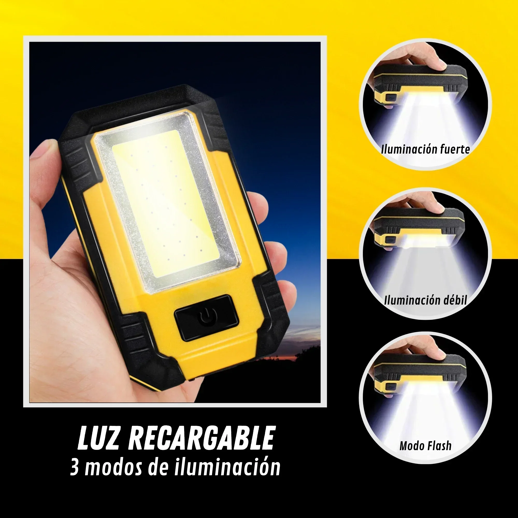 المحمولة 4000MAH قابلة للشحن ض - مراجعة Camping Lantern وسعره
