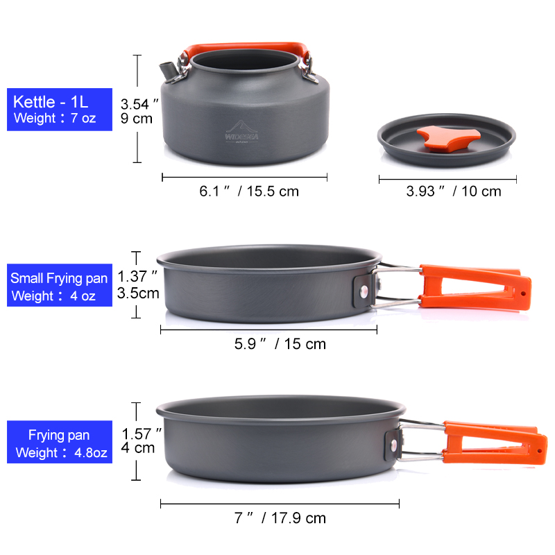 طقم أدوات طهي للتخييم في الهوا - مراجعة Outdoor Camping Kitchen Table وسعره