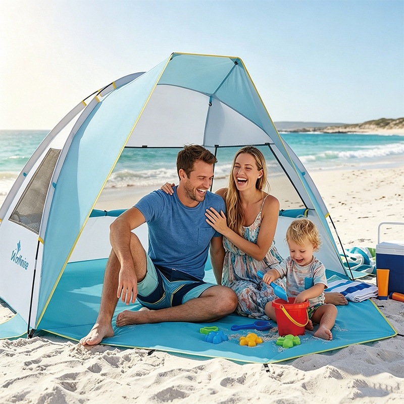 خيمة شاطئية خارجية للحماية من  - مراجعة Outdoor Camping Dome وسعره