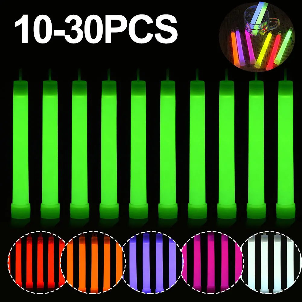 30 قطعة من أعواد الإضاءة المتو - مراجعة Glow Sticks Survival وسعره