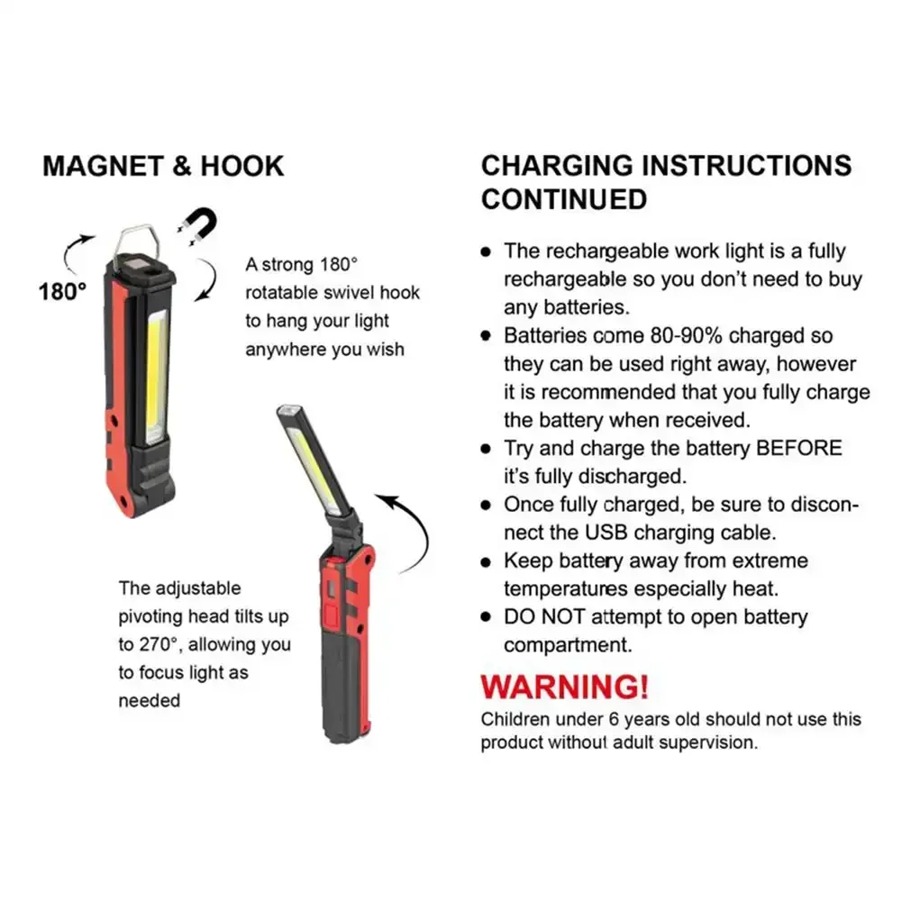 مصباح عمل LED قابل للتعتيم مع  - مراجعة Outdoor Camping Adventure Lamp وسعره
