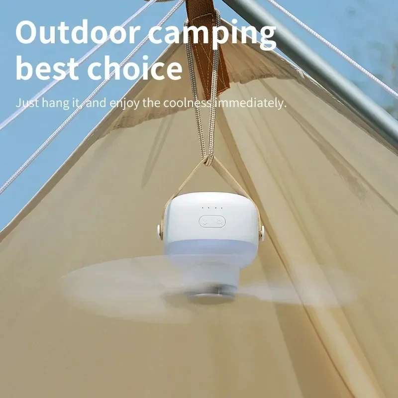 مروحة سقف لاسلكية محمولة صغيرة - مراجعة Outdoor Camping Light Ideas وسعره