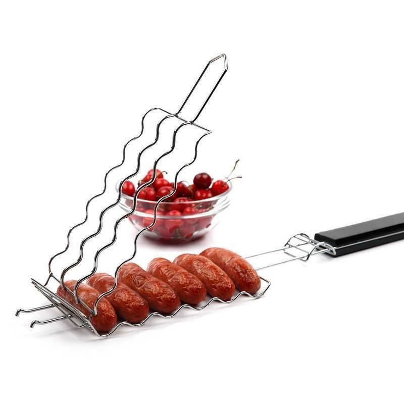 شواية محمولة للتخييم، خفيفة ال - مراجعة Outdoor Camping Cooking Equipment وسعره