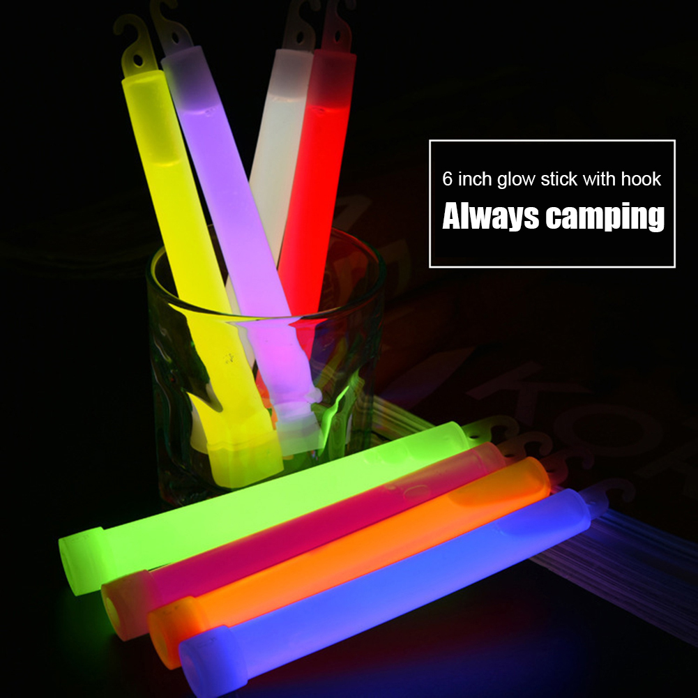 10 قطع من عصي الإضاءة المتوهجة - مراجعة Glow Sticks Survival وسعره