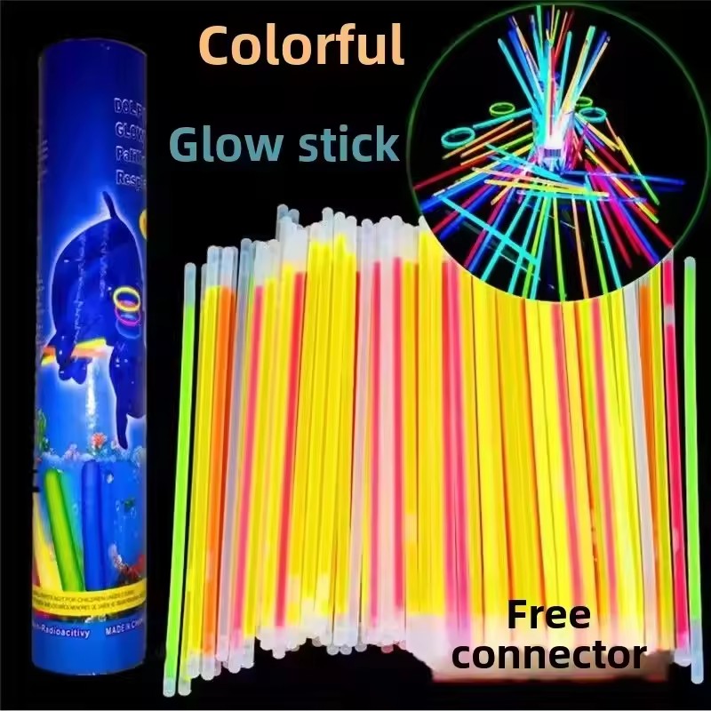 50/100 قطعة العصي الإسفار حفلة - مراجعة Glow Sticks Survival وسعره