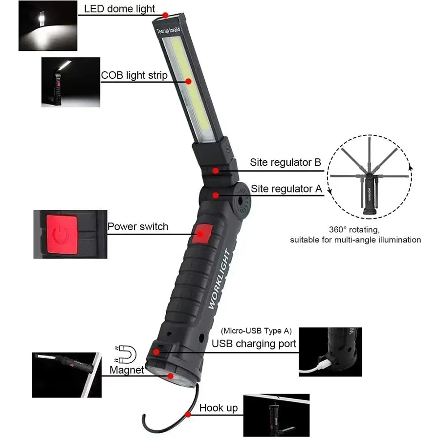 مصباح يدوي LED محمول جديد بتقن - مراجعة Outdoor Camping Adventure Lamp وسعره