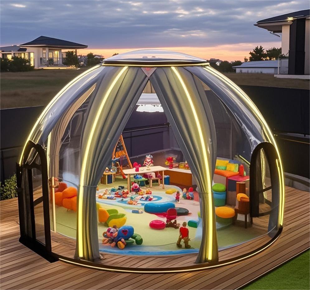 منتجع ساخن منازل الحاويات الحد - مراجعة Outdoor Camping Dome وسعره