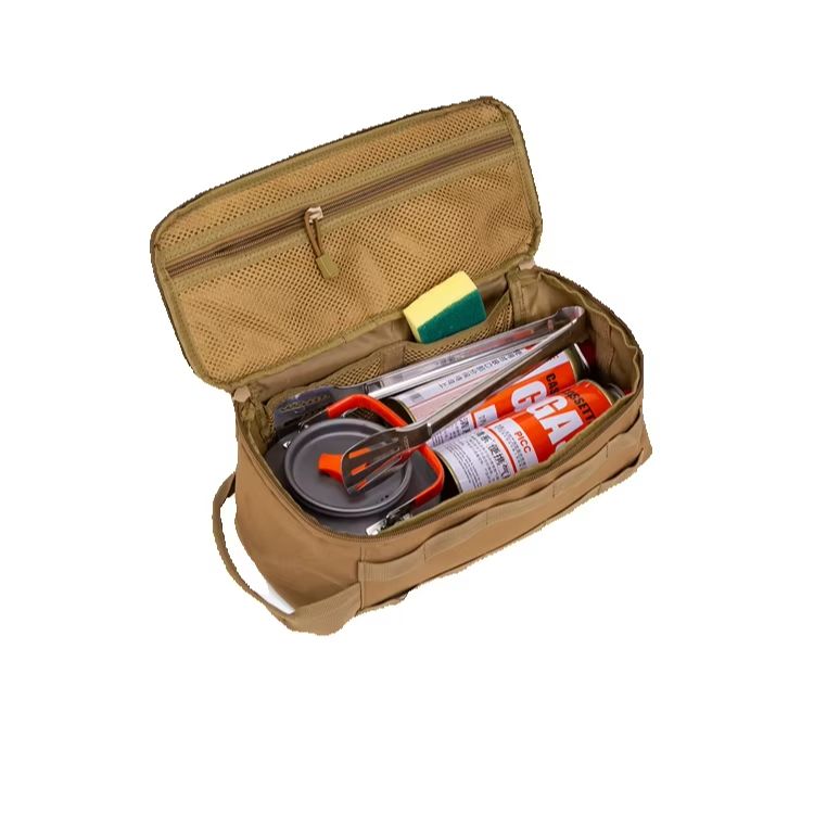 حقيبة تخزين أدوات الطهي من قما - مراجعة Outdoor Camping Cooking Equipment وسعره