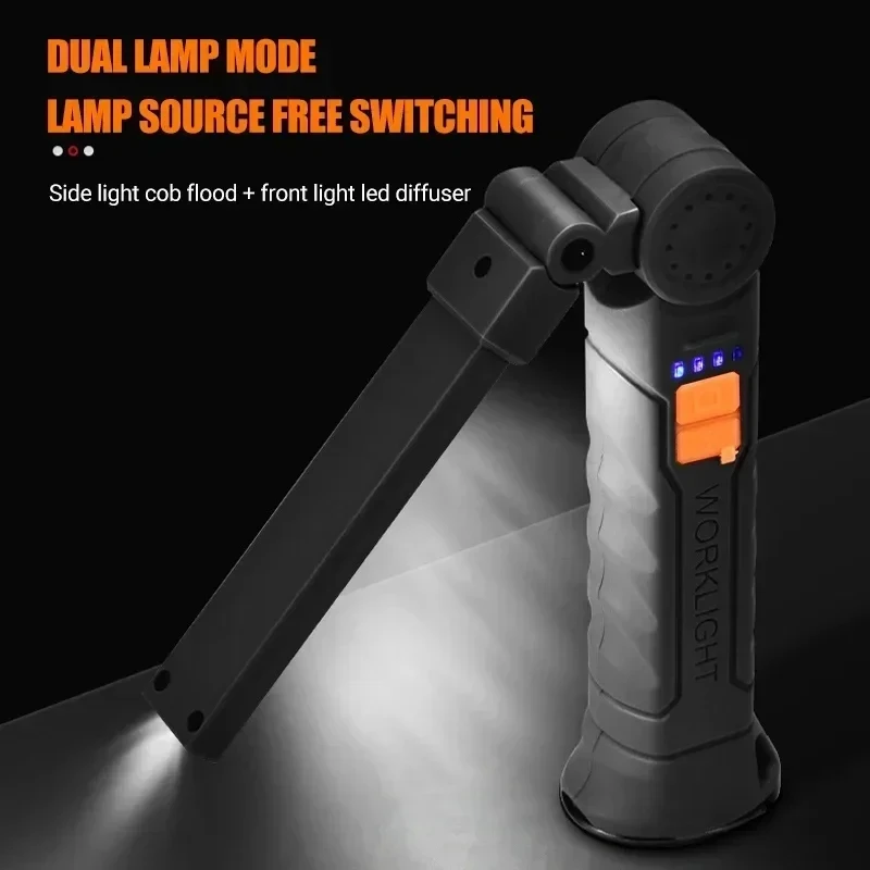 COB LED مصباح يدوي قابل للطي ا - مراجعة Camping Lantern وسعره
