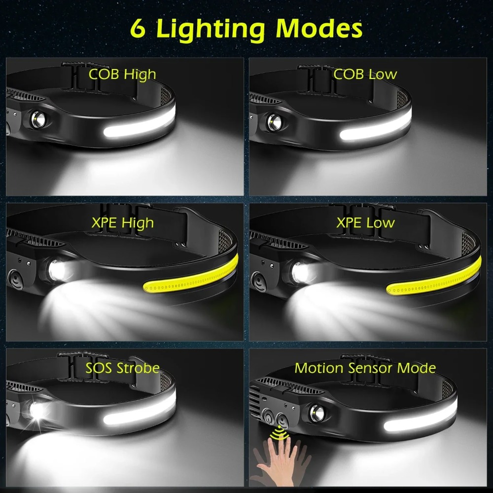 COB LED التعريفي كشافات USB مص - مراجعة Outdoor Camping Adventure Lamp وسعره