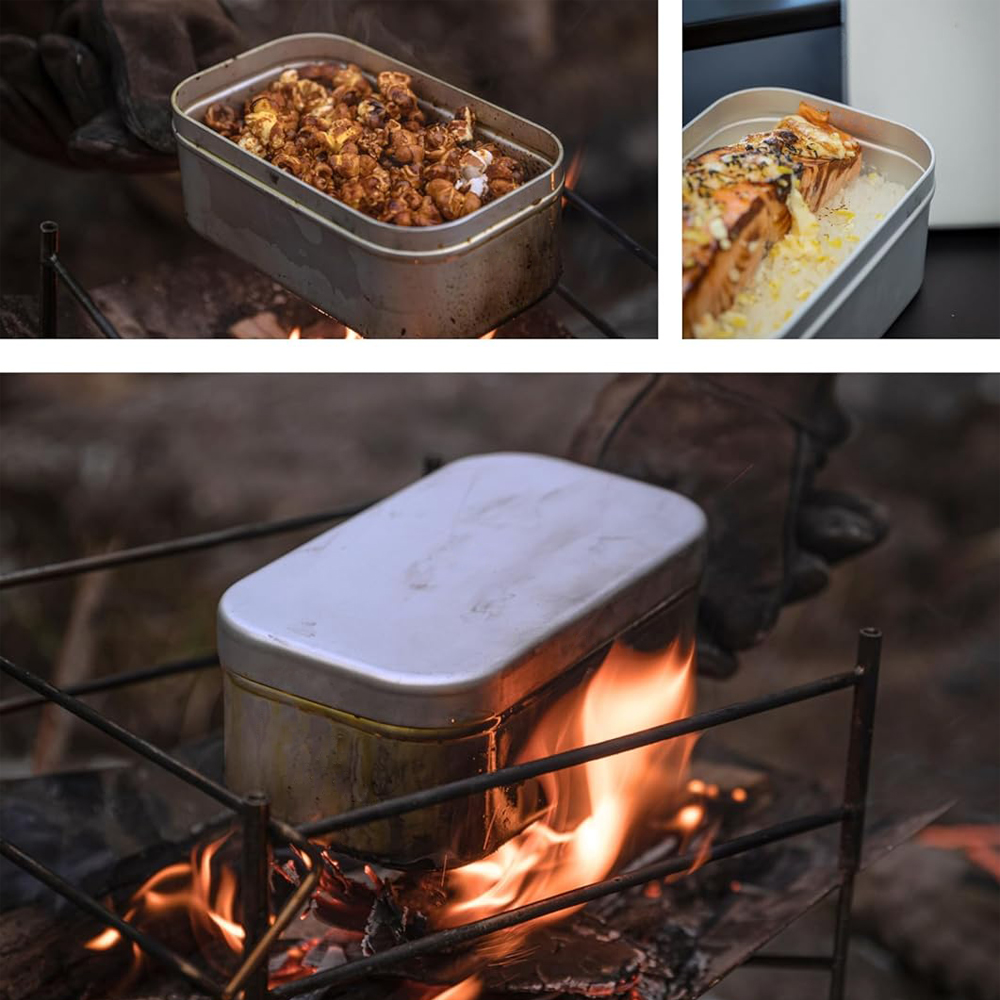 مقبض صندوق بينتو قابل للطي، حا - مراجعة Outdoor Camping Cooking Equipment وسعره