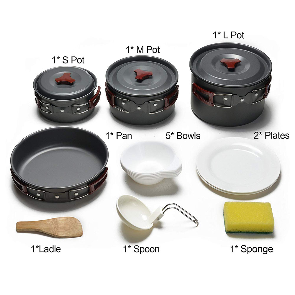طقم أدوات طهي للتخييم في الهوا - مراجعة Outdoor Camping Kitchen Table وسعره