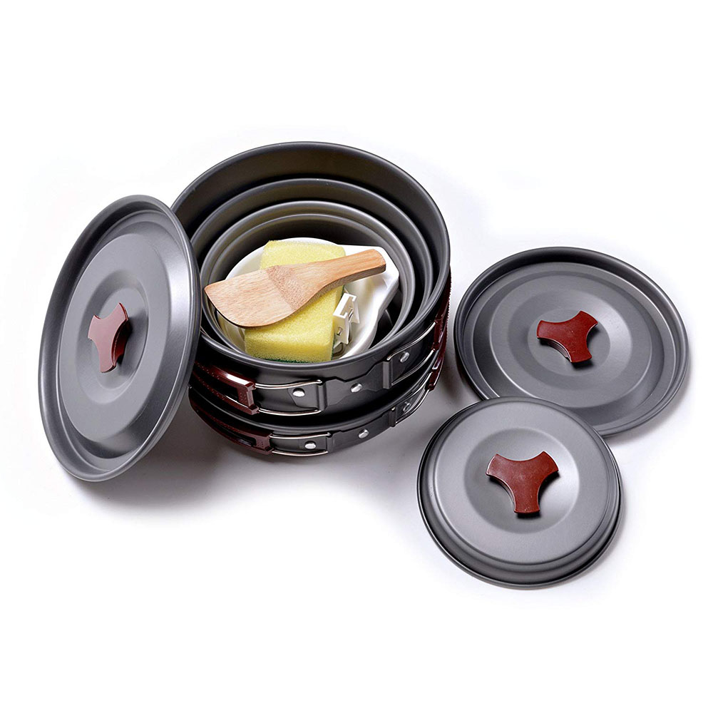 طقم أدوات طهي للتخييم في الهوا - مراجعة Outdoor Camping Kitchen Table وسعره