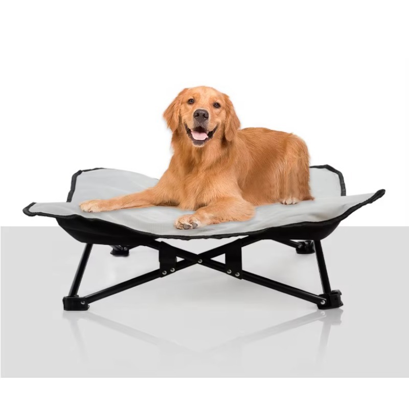 سرير كلاب مرتفع قابل للغسل للت - مراجعة Outdoor Camping Dog Bed وسعره