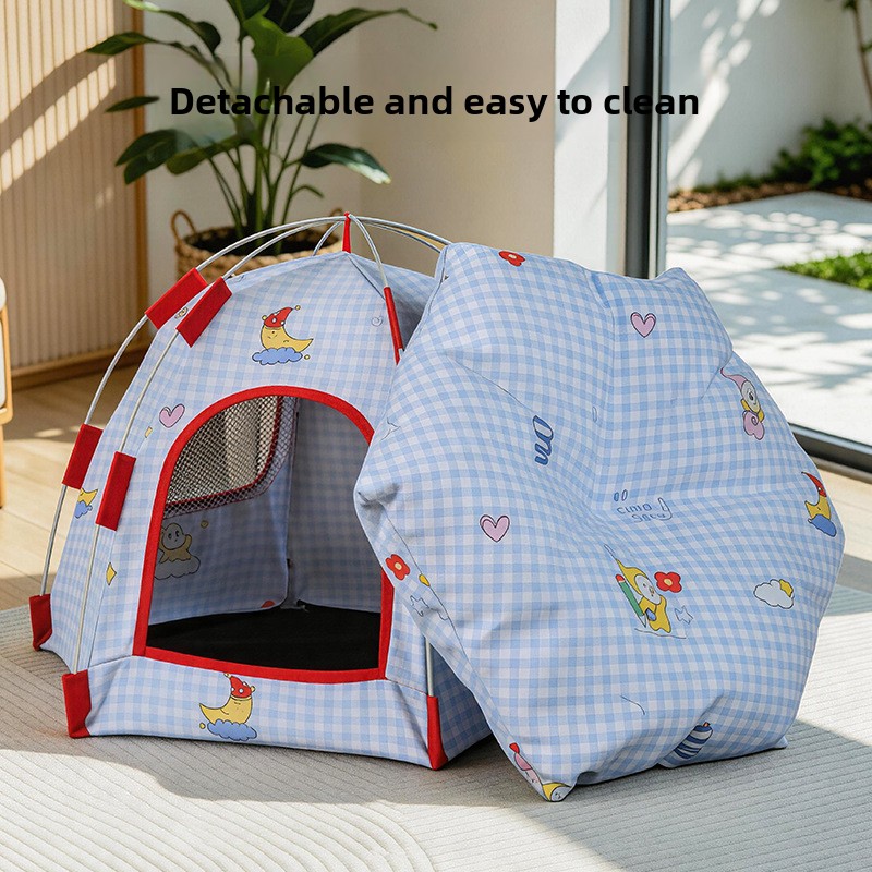 خيمة للكلاب وسرير للقطط، مناسب - مراجعة Outdoor Camping Dog Bed وسعره
