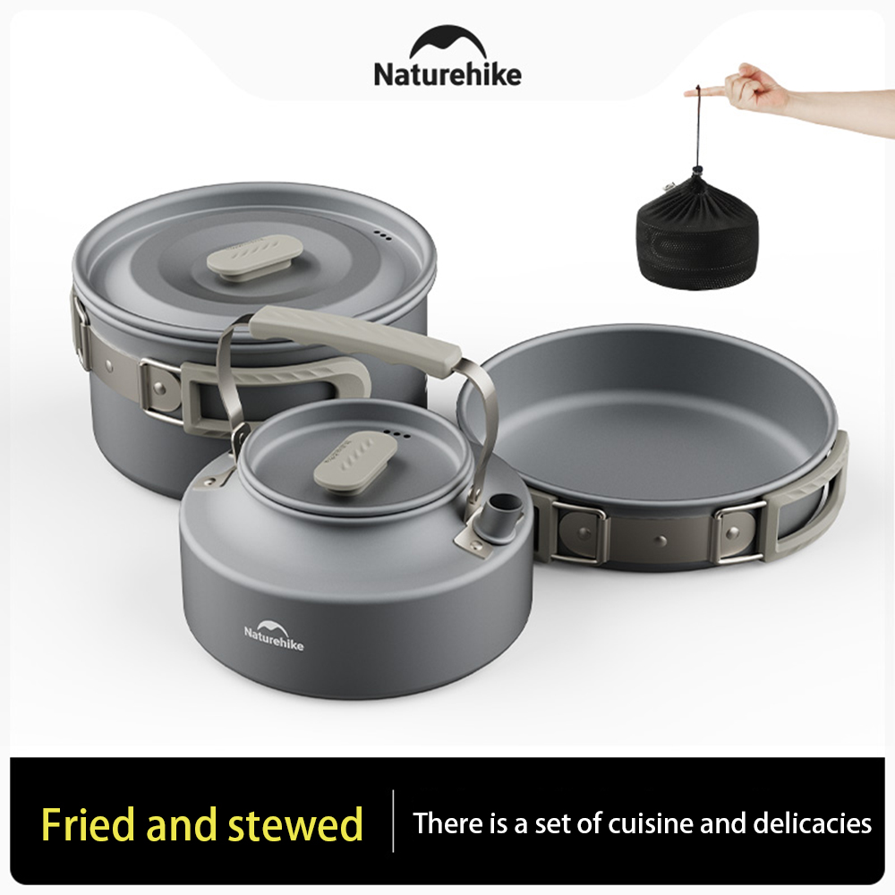 مجموعة أواني خارجية من Natureh - مراجعة Outdoor Camping Cooking Equipment وسعره