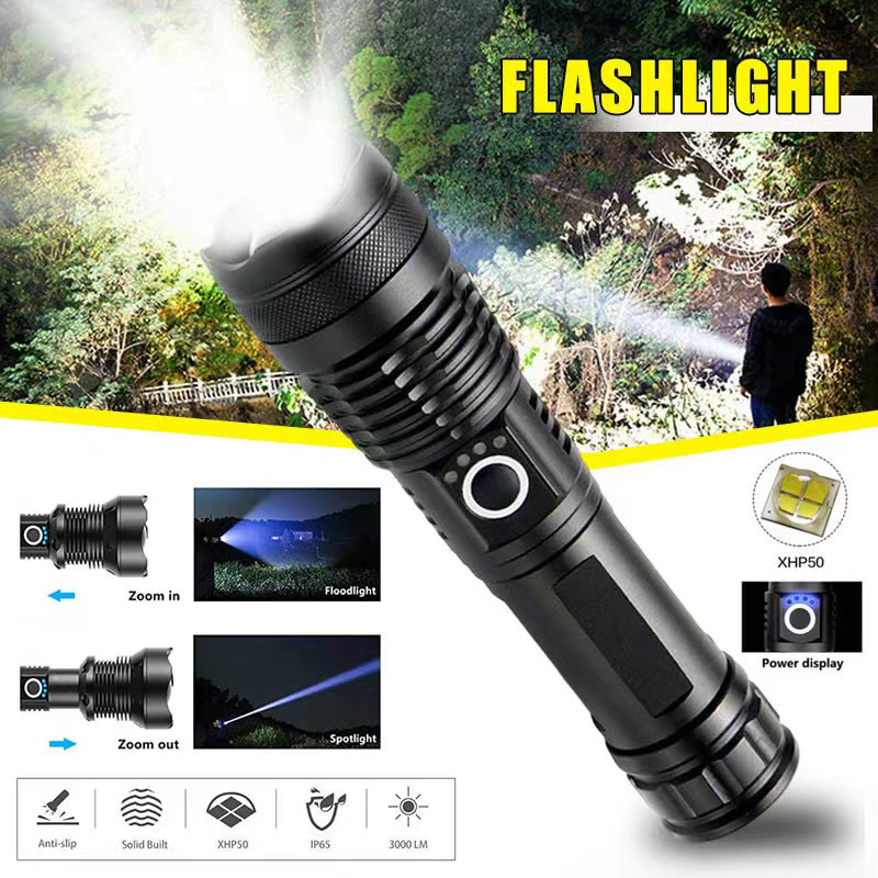 عالية الطاقة XHP70 مصباح ليد ج - مراجعة Outdoor Camping Adventure Lamp وسعره