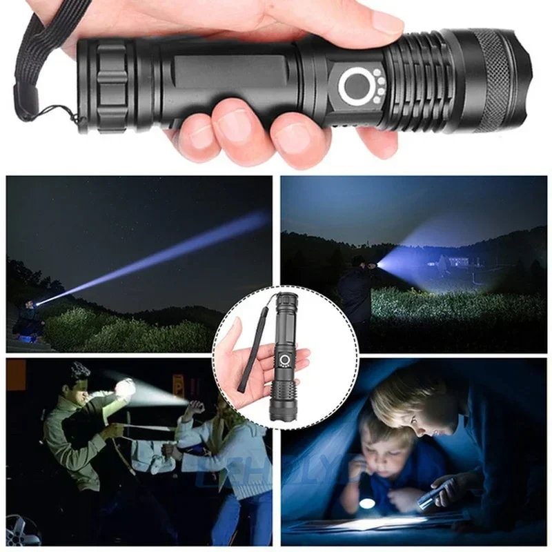 عالية الطاقة XHP70 مصباح ليد ج - مراجعة Outdoor Camping Adventure Lamp وسعره