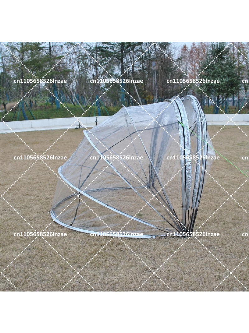 خيمة قبة شفافة متينة تتسع لـ 8 - مراجعة Outdoor Camping Dome وسعره
