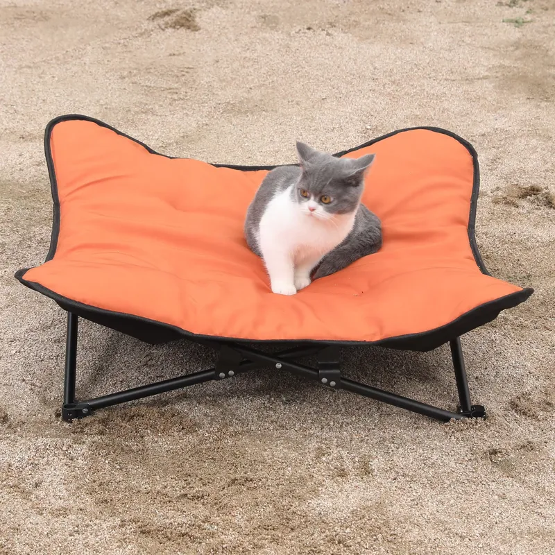 سرير كلاب فاخر وعصري محمول، حص - مراجعة Outdoor Camping Dog Bed وسعره